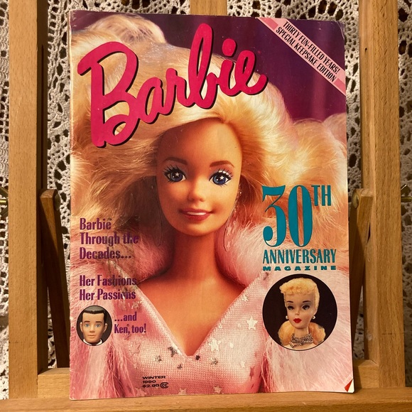 Barbie Other - SOLD - Barbie 30th Anniversary Magazine - Winter 1990 - Photos, Features